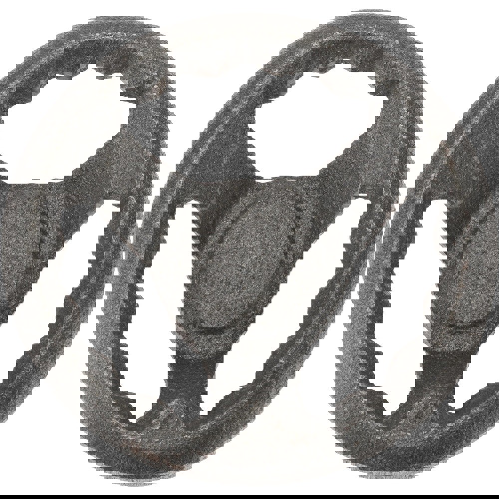 Spoked Offset Handwheel: Plain Finish